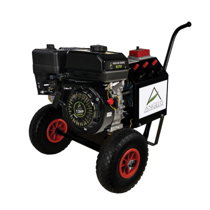 Τροχήλατη Γεννήτρια με κινητήρα 7hp και δυναμο