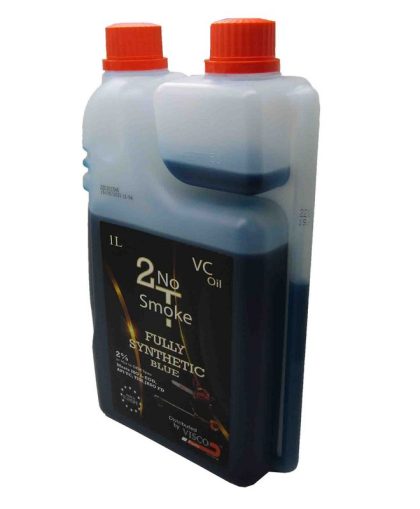 ΛΑΔΙ 2Τ-ΜΙΞΗΣ NO SMOKE FULLY-SYNTHETIC VISCO 1L. ΜΕ ΔΟΣΟΜΕΤΡΙΚΟ 100ML.(ΜΠΛΕ)