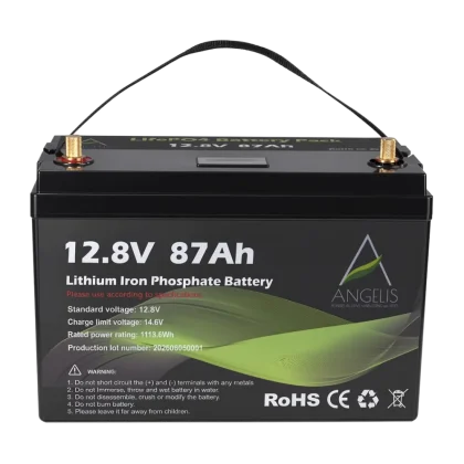 Μπαταρία λιθίου (LiFePO4) επιδαπέδια 87Ah 12.8V Angelis